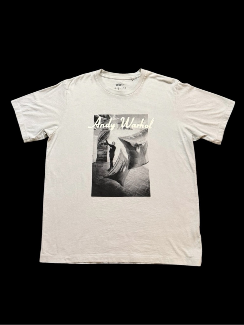 Uniqlo Andy Warhol Photo Graphic Tee - light gray